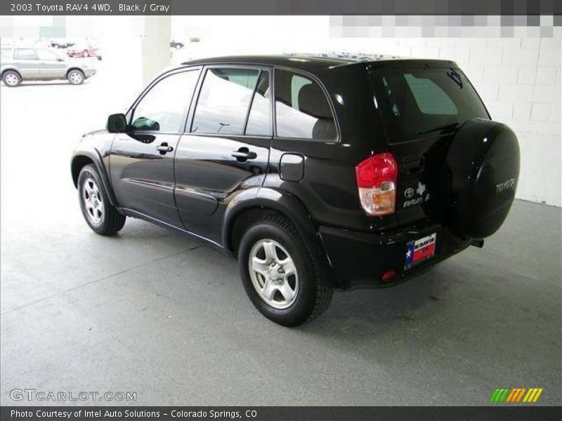 Black / Gray 2003 Toyota RAV4 4WD