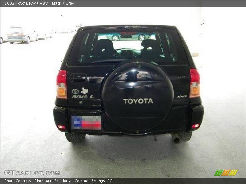 Black / Gray 2003 Toyota RAV4 4WD