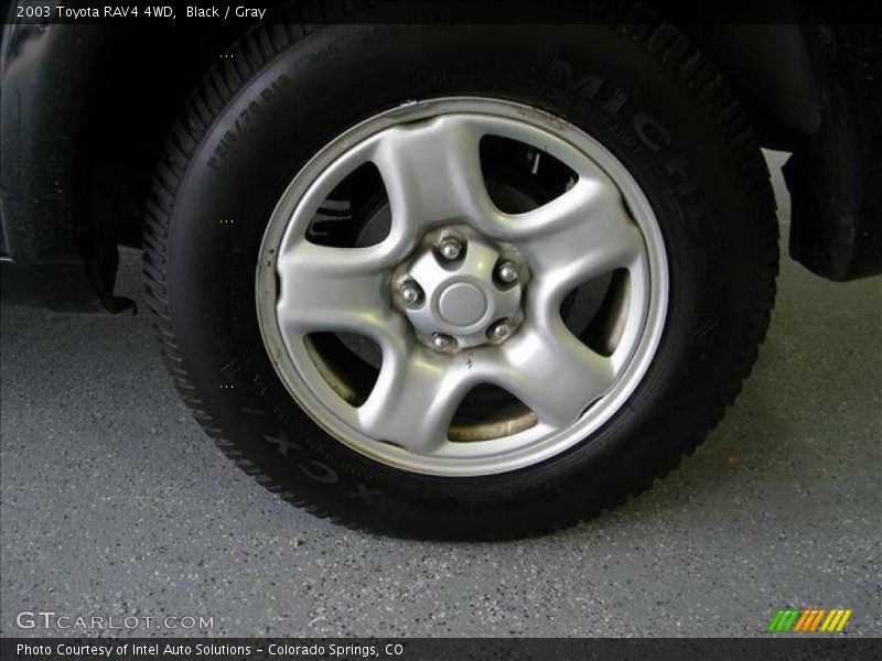 Black / Gray 2003 Toyota RAV4 4WD