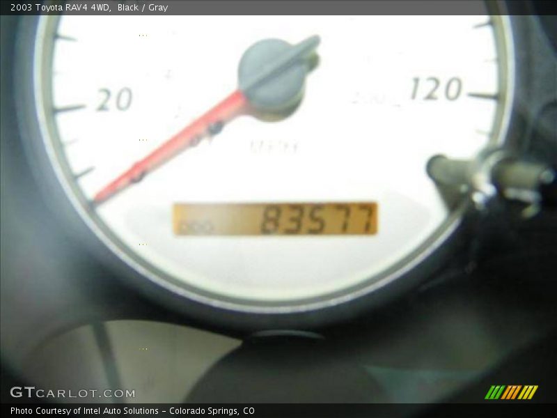 Black / Gray 2003 Toyota RAV4 4WD