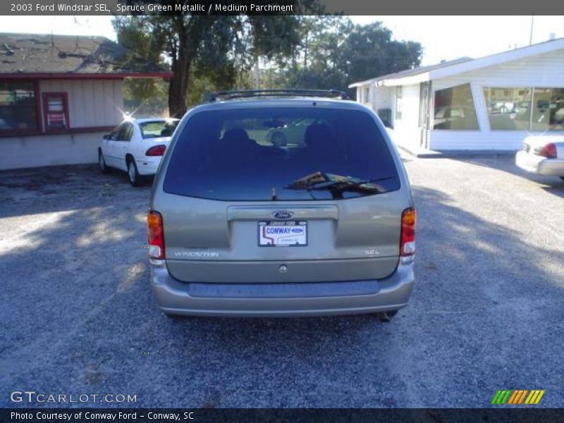 Spruce Green Metallic / Medium Parchment 2003 Ford Windstar SEL