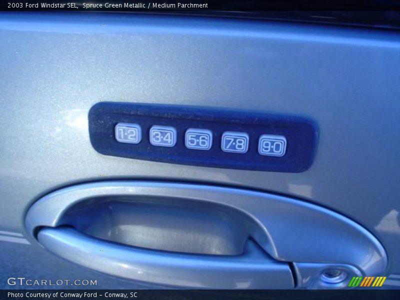 Spruce Green Metallic / Medium Parchment 2003 Ford Windstar SEL