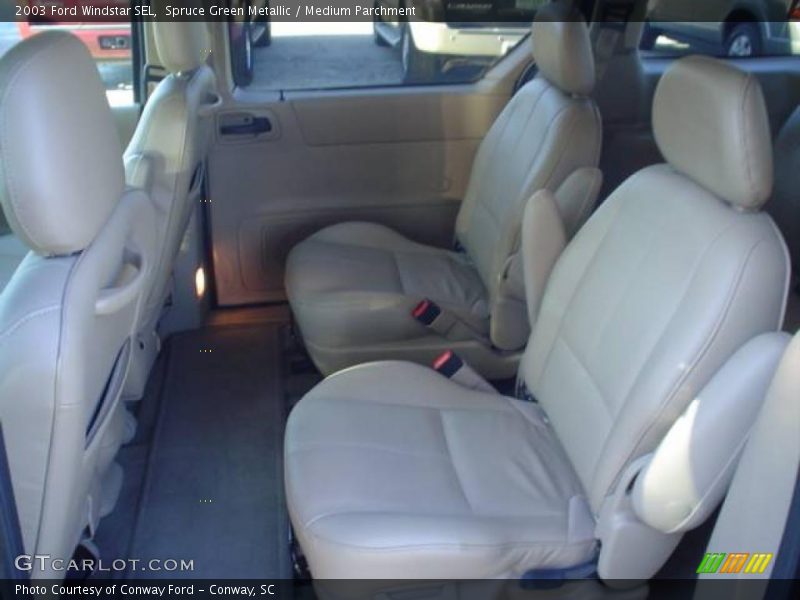 Spruce Green Metallic / Medium Parchment 2003 Ford Windstar SEL