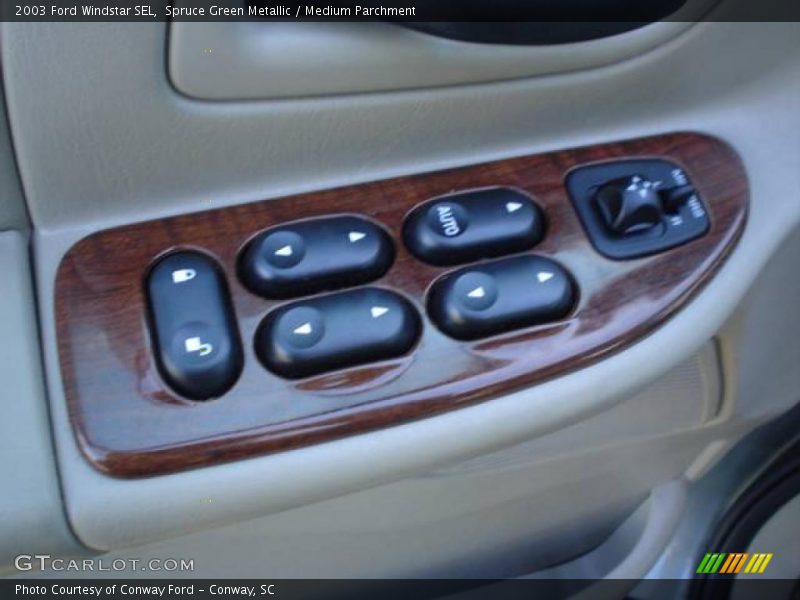 Spruce Green Metallic / Medium Parchment 2003 Ford Windstar SEL