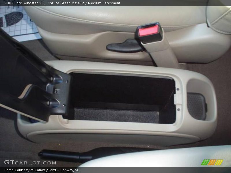 Spruce Green Metallic / Medium Parchment 2003 Ford Windstar SEL