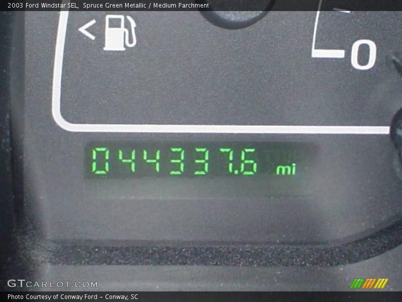 Spruce Green Metallic / Medium Parchment 2003 Ford Windstar SEL