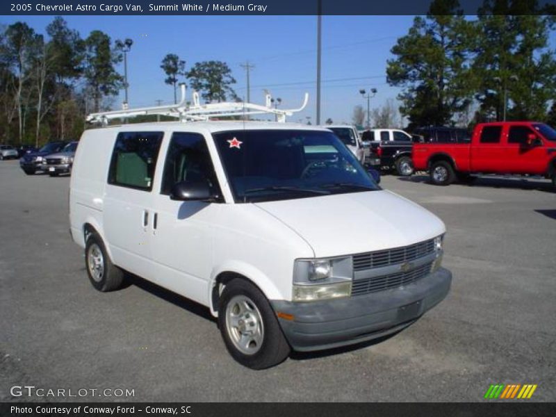 Summit White / Medium Gray 2005 Chevrolet Astro Cargo Van