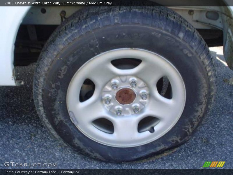 Summit White / Medium Gray 2005 Chevrolet Astro Cargo Van