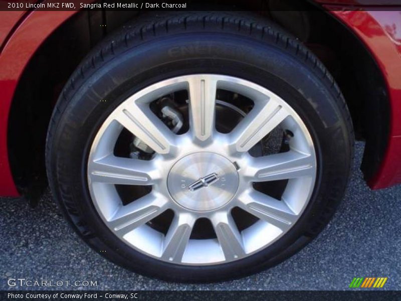 Sangria Red Metallic / Dark Charcoal 2010 Lincoln MKZ FWD