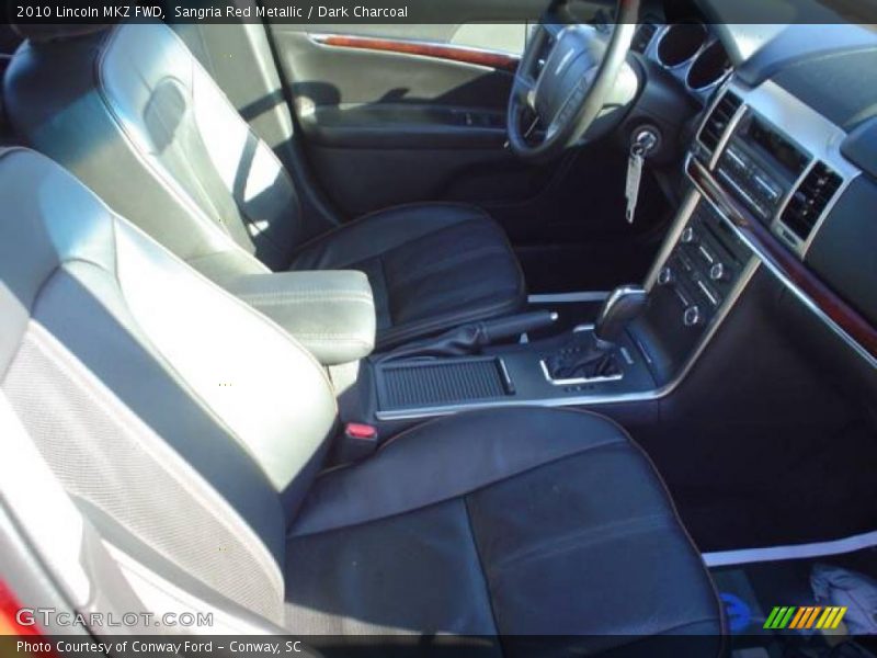 Sangria Red Metallic / Dark Charcoal 2010 Lincoln MKZ FWD