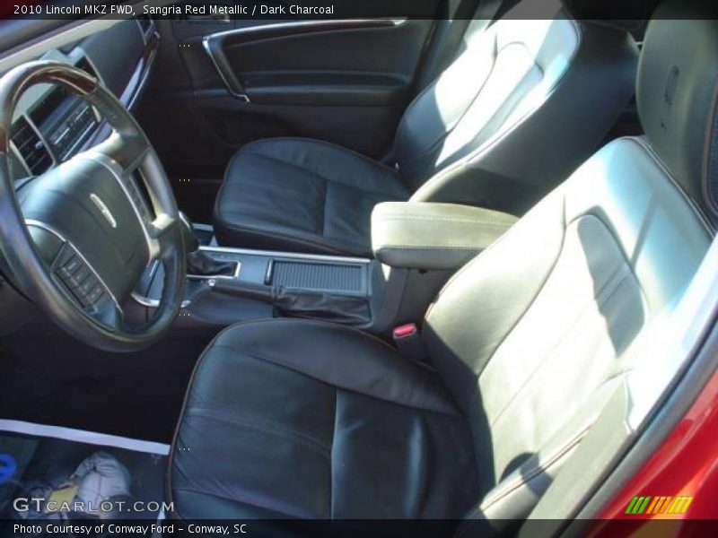 Sangria Red Metallic / Dark Charcoal 2010 Lincoln MKZ FWD