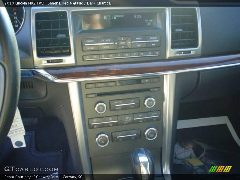 Sangria Red Metallic / Dark Charcoal 2010 Lincoln MKZ FWD