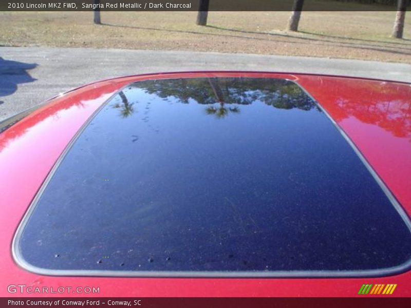 Sangria Red Metallic / Dark Charcoal 2010 Lincoln MKZ FWD