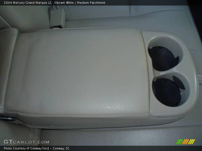 Vibrant White / Medium Parchment 2004 Mercury Grand Marquis LS