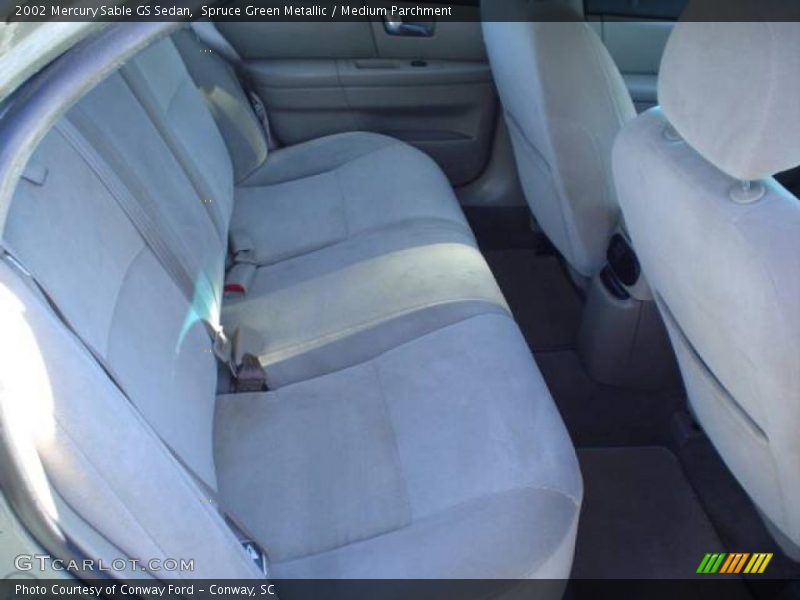 Spruce Green Metallic / Medium Parchment 2002 Mercury Sable GS Sedan
