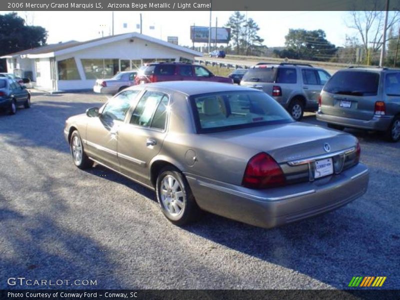Arizona Beige Metallic / Light Camel 2006 Mercury Grand Marquis LS