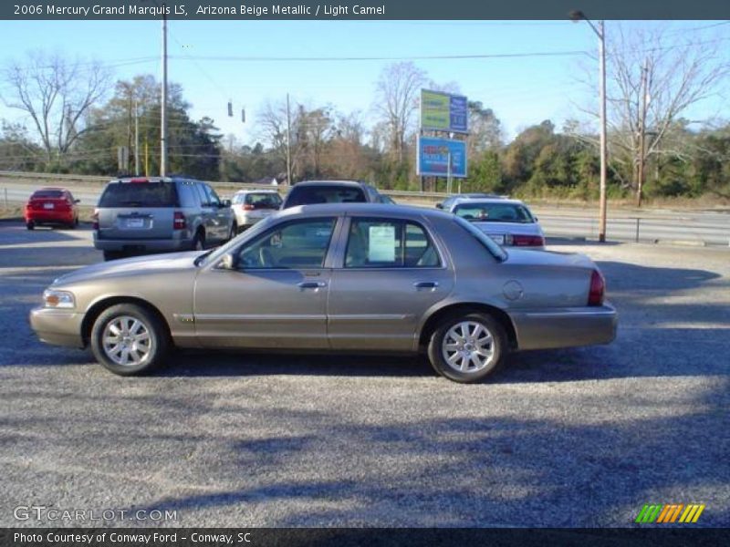 Arizona Beige Metallic / Light Camel 2006 Mercury Grand Marquis LS