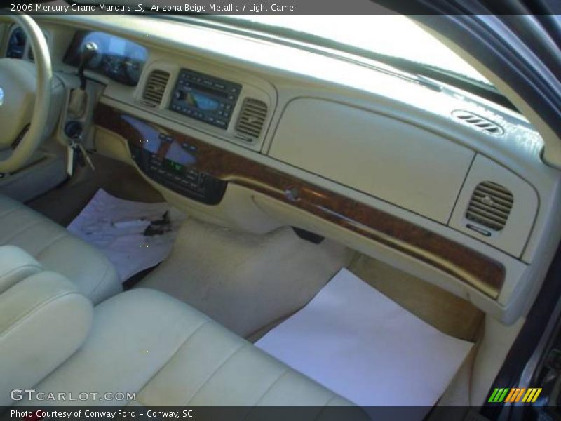Arizona Beige Metallic / Light Camel 2006 Mercury Grand Marquis LS