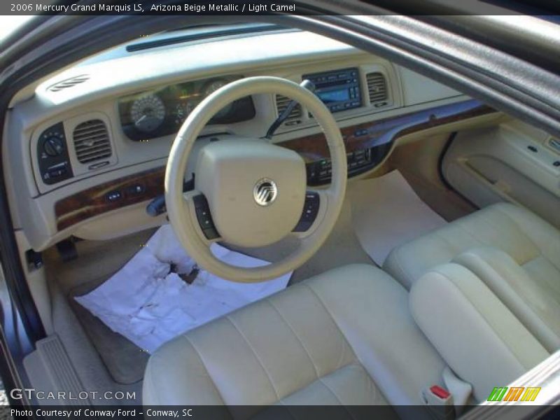 Arizona Beige Metallic / Light Camel 2006 Mercury Grand Marquis LS
