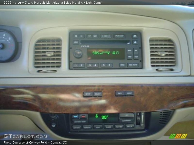 Arizona Beige Metallic / Light Camel 2006 Mercury Grand Marquis LS