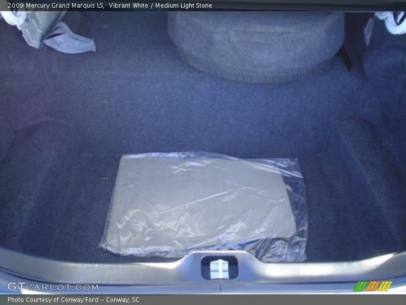 Vibrant White / Medium Light Stone 2009 Mercury Grand Marquis LS