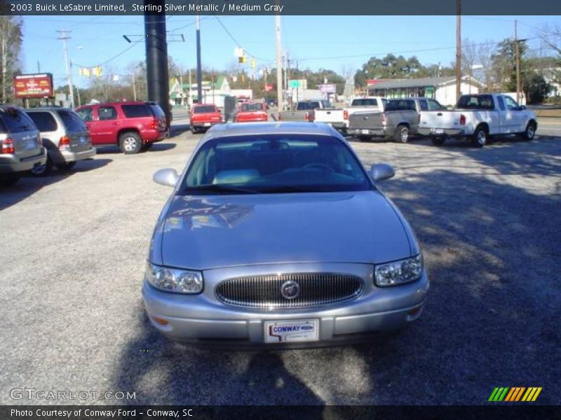 Sterling Silver Metallic / Medium Gray 2003 Buick LeSabre Limited