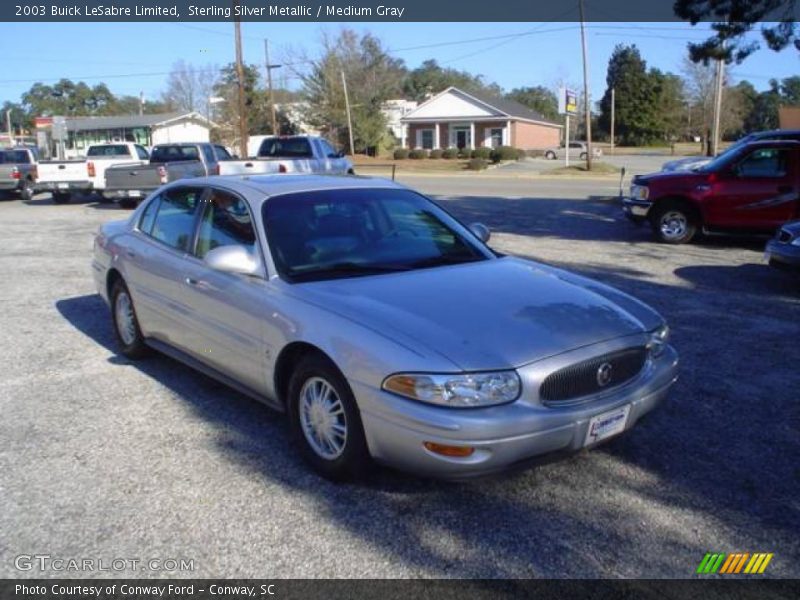 Sterling Silver Metallic / Medium Gray 2003 Buick LeSabre Limited