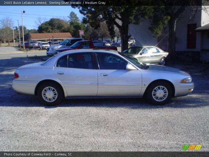 Sterling Silver Metallic / Medium Gray 2003 Buick LeSabre Limited