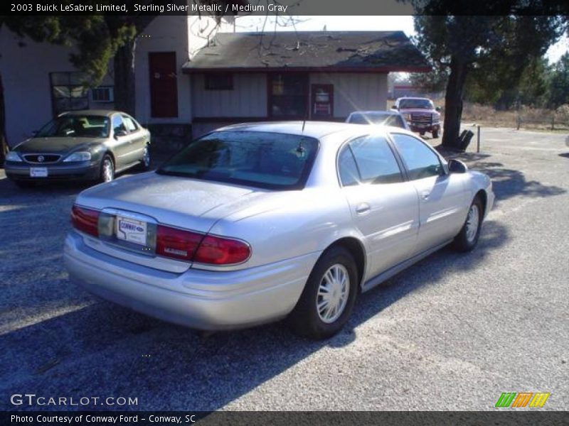 Sterling Silver Metallic / Medium Gray 2003 Buick LeSabre Limited