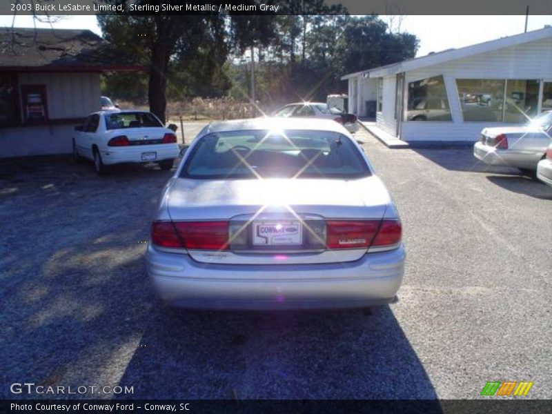 Sterling Silver Metallic / Medium Gray 2003 Buick LeSabre Limited