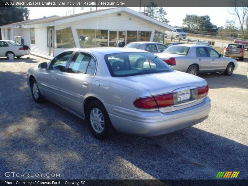 Sterling Silver Metallic / Medium Gray 2003 Buick LeSabre Limited
