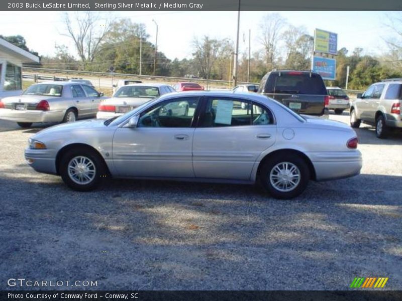 Sterling Silver Metallic / Medium Gray 2003 Buick LeSabre Limited