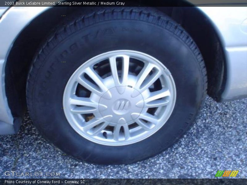 Sterling Silver Metallic / Medium Gray 2003 Buick LeSabre Limited
