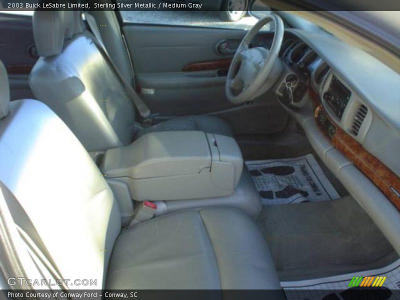 Sterling Silver Metallic / Medium Gray 2003 Buick LeSabre Limited