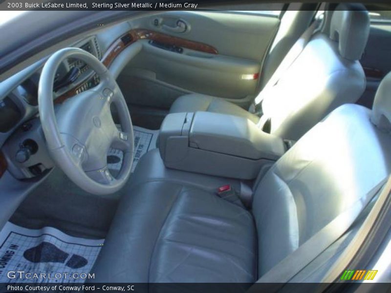 Sterling Silver Metallic / Medium Gray 2003 Buick LeSabre Limited