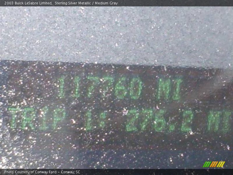 Sterling Silver Metallic / Medium Gray 2003 Buick LeSabre Limited