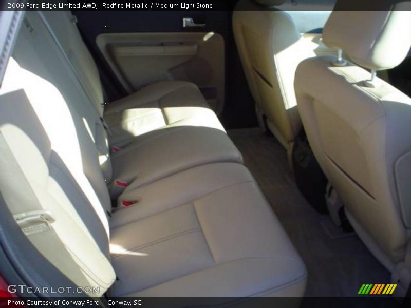 Redfire Metallic / Medium Light Stone 2009 Ford Edge Limited AWD