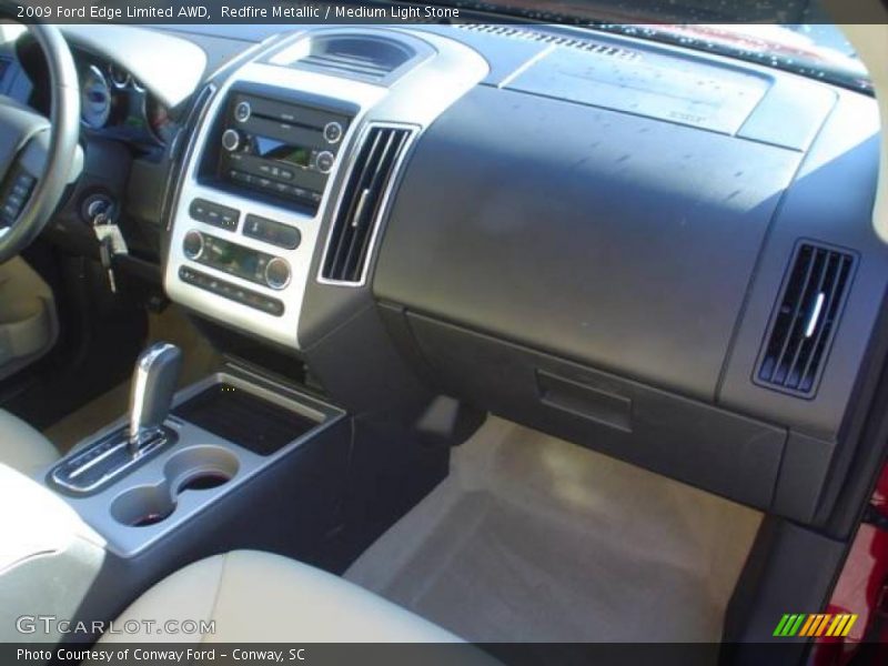 Redfire Metallic / Medium Light Stone 2009 Ford Edge Limited AWD
