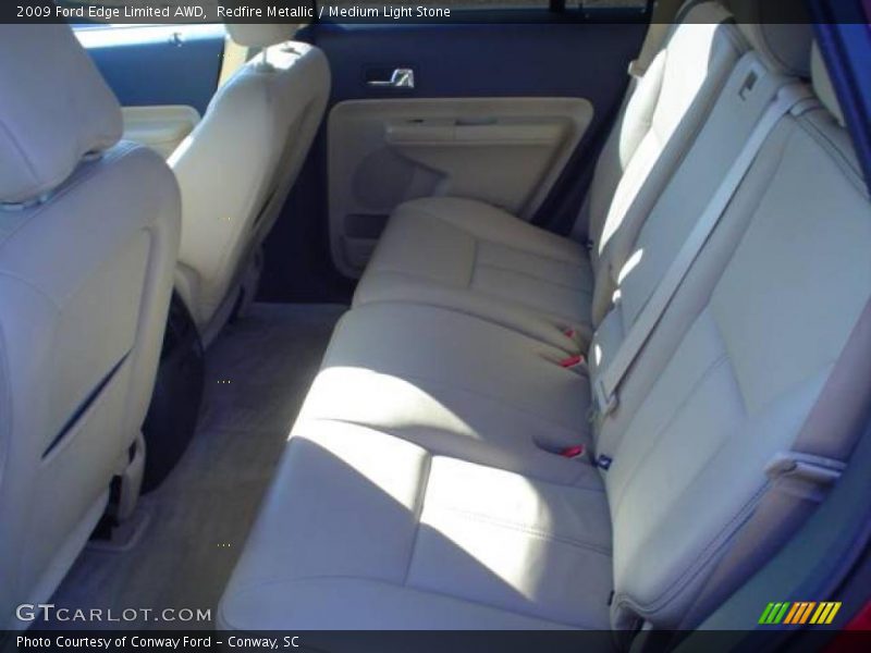 Redfire Metallic / Medium Light Stone 2009 Ford Edge Limited AWD