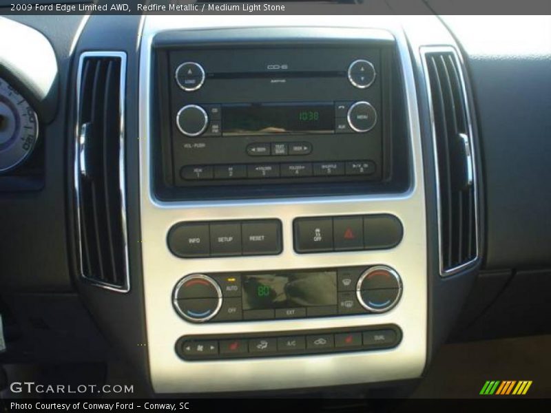 Redfire Metallic / Medium Light Stone 2009 Ford Edge Limited AWD
