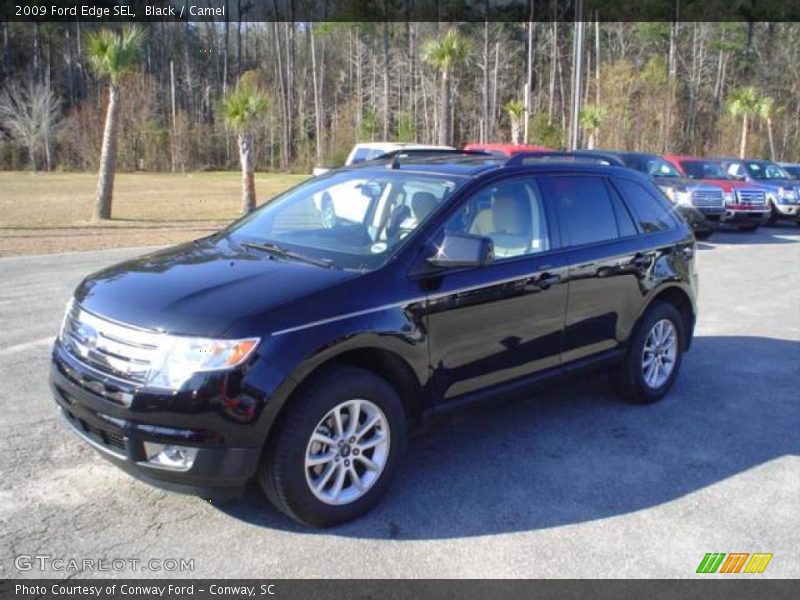Black / Camel 2009 Ford Edge SEL