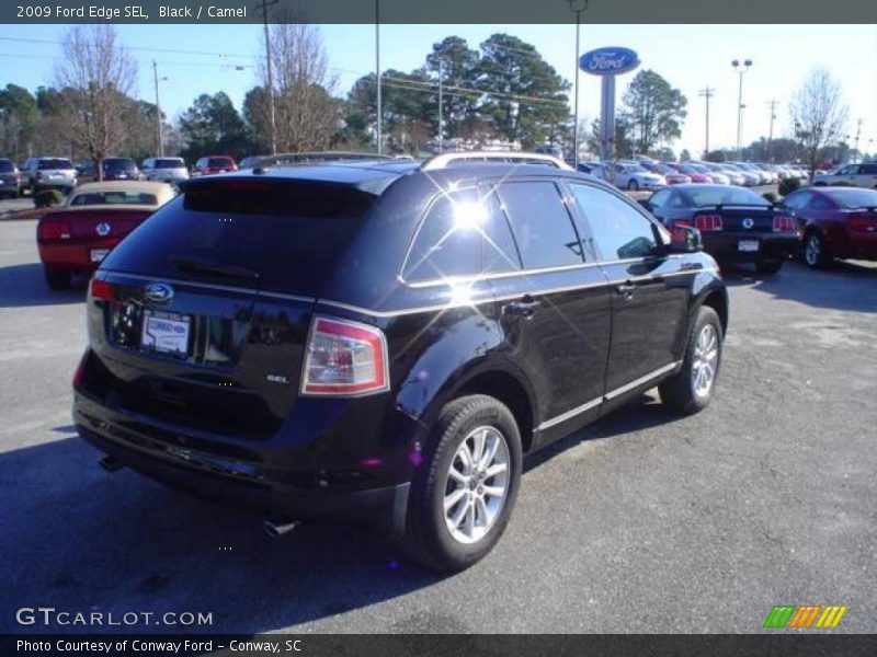 Black / Camel 2009 Ford Edge SEL