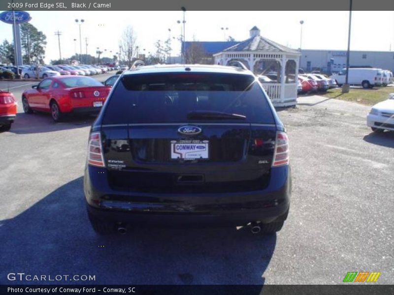 Black / Camel 2009 Ford Edge SEL