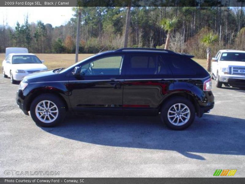 Black / Camel 2009 Ford Edge SEL