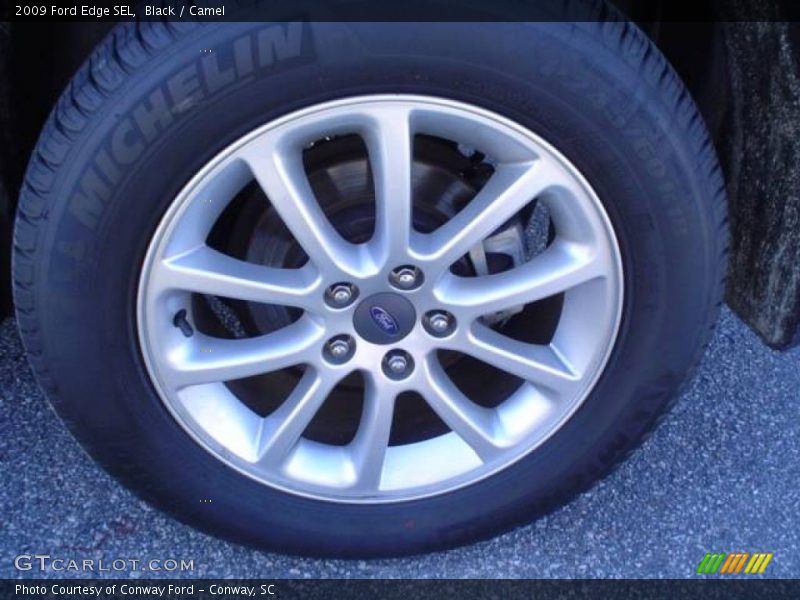 Black / Camel 2009 Ford Edge SEL