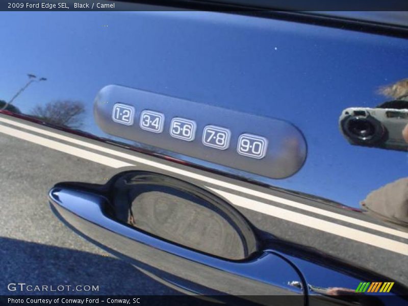 Black / Camel 2009 Ford Edge SEL