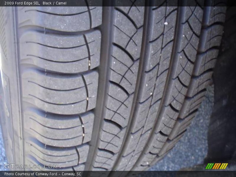 Black / Camel 2009 Ford Edge SEL