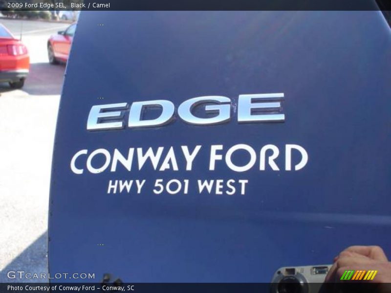 Black / Camel 2009 Ford Edge SEL