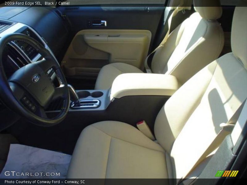 Black / Camel 2009 Ford Edge SEL