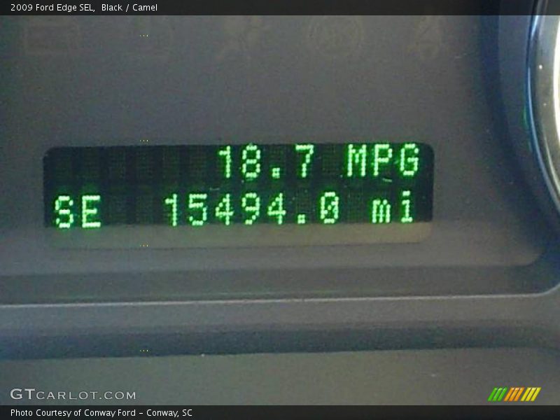 Black / Camel 2009 Ford Edge SEL